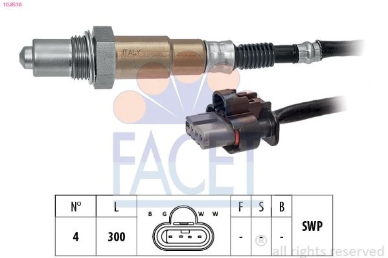 Image of FACET Lambda sensor FACET 10.8510