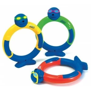 image of Zoggs Dive Rings Pack of 3