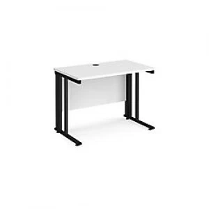 Image of Maestro 25 Cable Managed Desk 600mm Oak