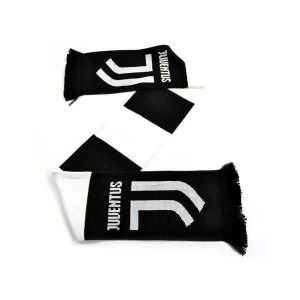 image of Juventus Bar Scarf Black White