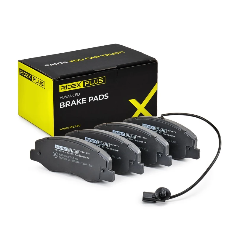 Image of RIDEX PLUS Brake pad set RIDEX PLUS 402B1057P