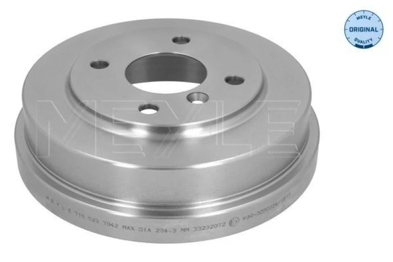 Image of Brake drum MEYLE 715 523 7042