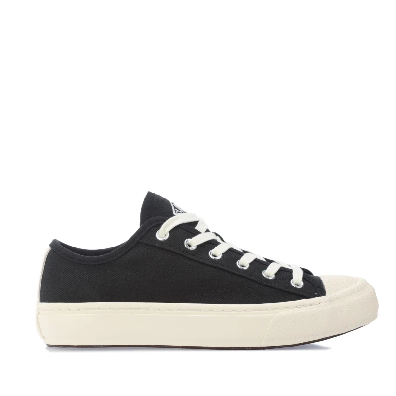 Image of Lacoste Backcourt 2.0 Canvas Low Trainers Black male UK 10.5