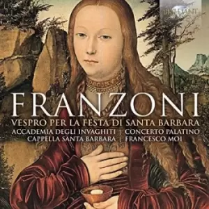 image of Franzoni Vespro Per La Festa Di Santa Barbara by Amante Franzoni CD Album