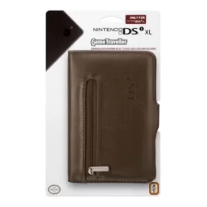 image of DSi XL Game Traveller Leather Carry Case