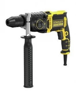 image of Stanley Fatmax Fmeh1100K-Gb 1100W 2-Speed Corded Impact Drill & Kit Box