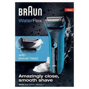 Image of Braun Waterflex Blue Shaver