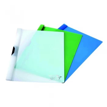 Image of Rapesco Eco PP Clip File Assorted Pack of 10 1100
