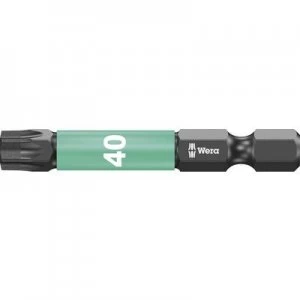 Image of Torx bit T 40 Wera 8674 IMP DC TX 40 X 50 Tool steel