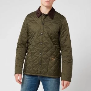 Image of Barbour Mens Heritage Liddesdale Quilt Jacket - Olive - L