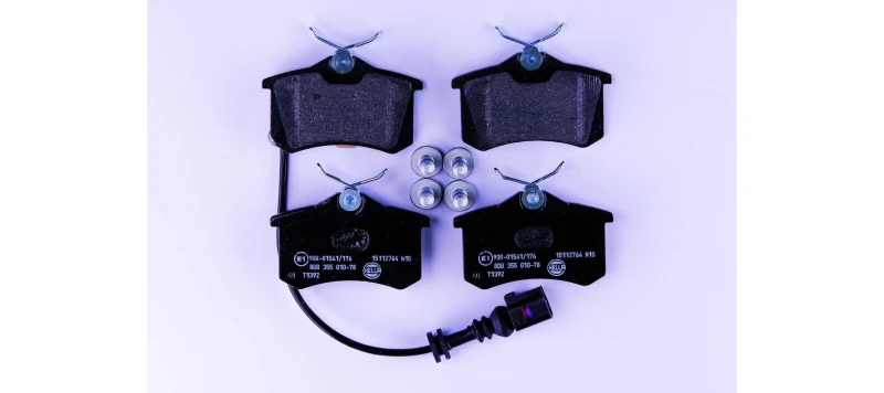Image of HELLA Brake pad set HELLA 8DB 355 010-781