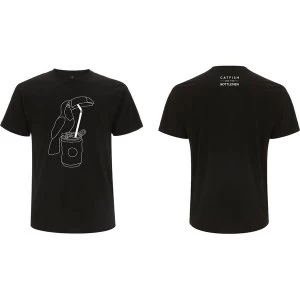 Image of Catfish & The Bottlemen - Toucan Mens Large T-Shirt - Black