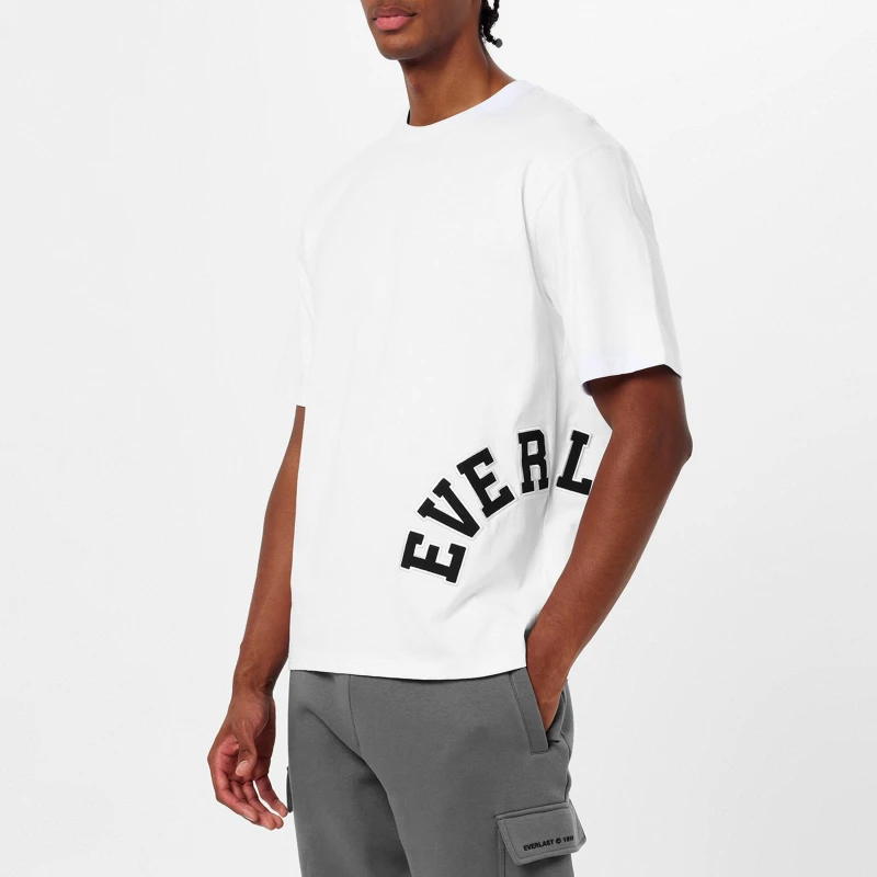 Image of Everlast Large Logo Tee - White White S