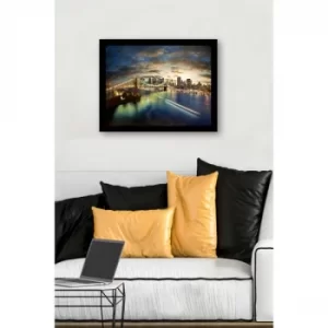 Image of SC1170 Multicolor Decorative Framed MDF Painting