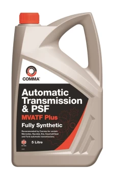 Image of MultiVehicle Automatic Transmission & Power Steering Fluid 5 Litre MVATF5L COMMA