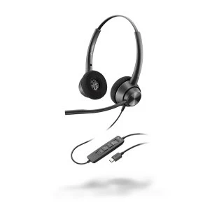 Image of Poly EncorePro 320 USB-C Binaural Headset