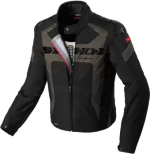 image of Spidi Warrior H2Out Motorcycle Textile Jacket, black, Size 3XL, black, Size 3XL