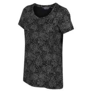 Image of Regatta Filandra VI T-Shirt - BlackAbstrct