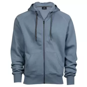 Image of Tee Jays Mens Fashion Zip Hooded Sweatshirt (L) (Flintstone)
