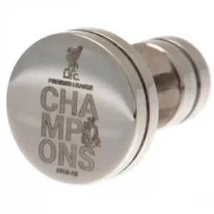 Image of Liverpool FC Premier League Champions Stainless Steel Stud Earring