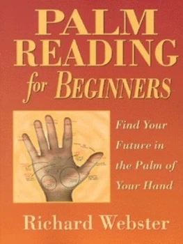 Image of Palm Reading for Beginners by Richard Webster Paperback