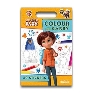 Image of WONDER PARK COLOURING CARRY PAD Paperback 2019