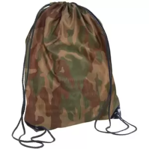 image of SOLS Urban Gymsac Drawstring Bag (ONE) (Camouflage)