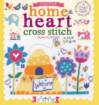 Image of Home and Heart Cross Stitch by Jayne Schofield Paperback