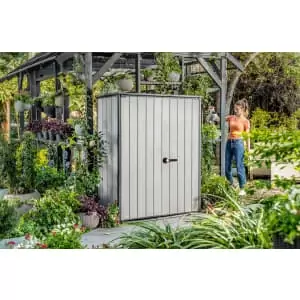 Keter Hi Store + Shed 5 x 5ft Plastic Garden Storage