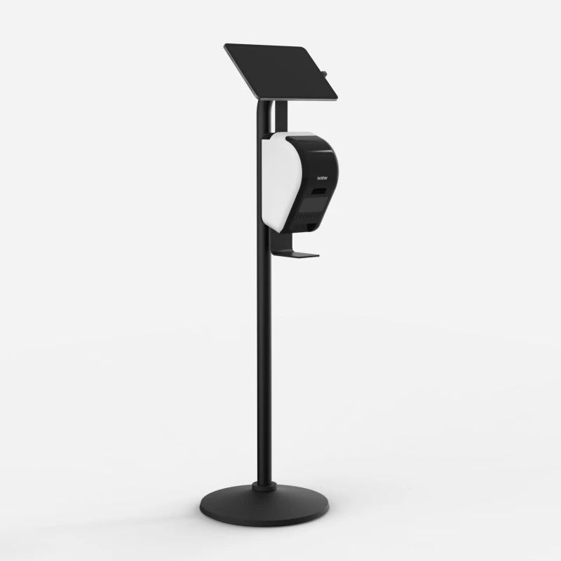 Image of Bouncepad Core Floorstanding + Brother Printer Mount Black Compati