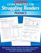 Image of extra practice for struggling readers phonics motivating practice packets t