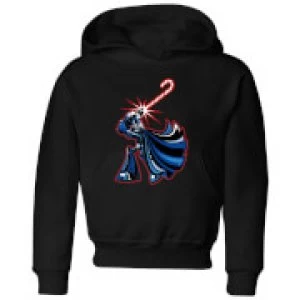 Image of Star Wars Candy Cane Darth Vader Kids Christmas Hoodie - Black - 11-12 Years