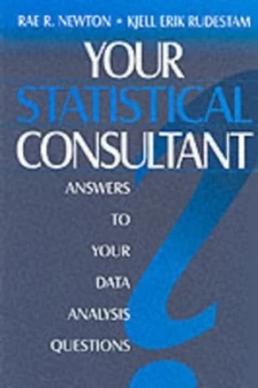Image of Your Statistical Consultant by Kjell Erik Rudestam Paperback