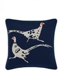 image of Joules Twilight Pheasant Cushion