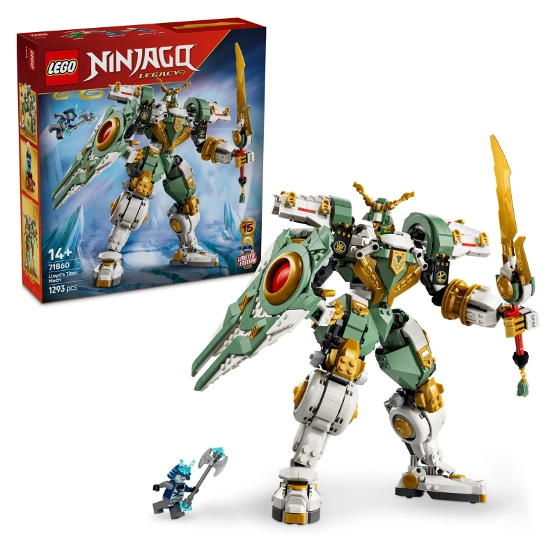 Image of LEGO Lloyd's Titan Mech 15th Anniversary Toy 71860 Lego One Size Multi 70668099000