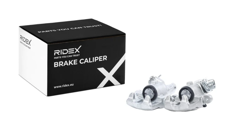 Image of RIDEX 78B1737 Brake caliper Rear Axle, without holder Brake Caliper (78)