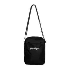 image of Hype Roadman Script Shoulder Bag (One Size) (Black)