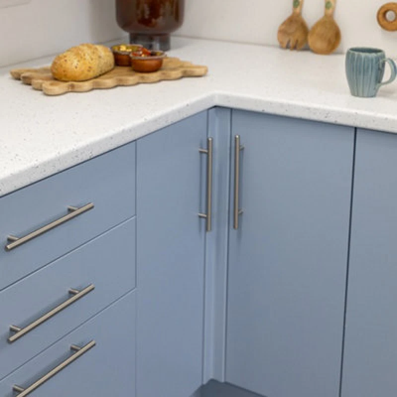 Image of D-C-Fix Plain Matt Heritage Blue Self Adhesive Vinyl Wrap Film For Kitchen Doors And Furniture 2M(L) 67.5Cm(W)