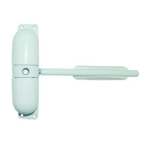 Image of Astra Spring Door Closer C61E Satin Chrome Gib