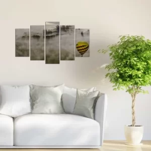 Image of 5PMX-082 Multicolor Decorative MDF Painting (5 Pieces)