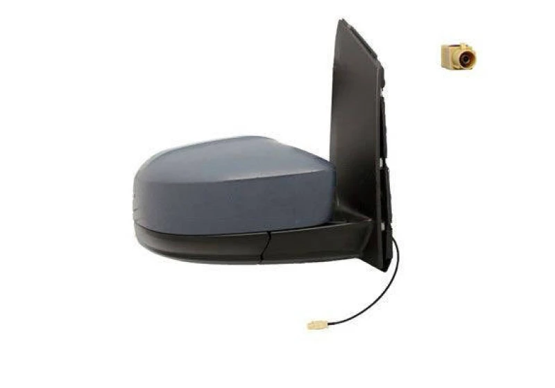 Image of ALKAR 9236877 Wing mirror Right, Manual, with aerial, primed Outside Mirror (50)