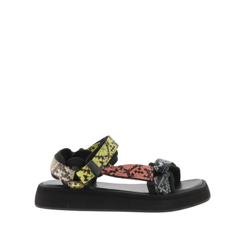 Image of Victoria Sandals Victoria Sal Tiras Serpiente Jaune Female 40