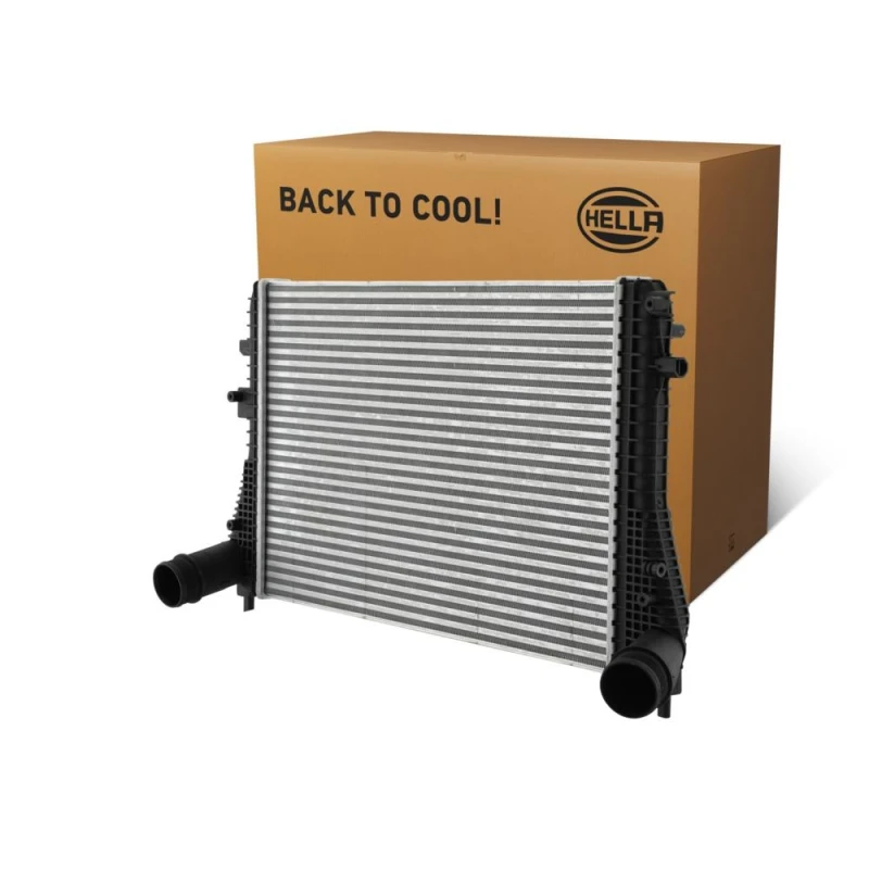 Image of HELLA Intercooler HELLA 8ml 366 470-861