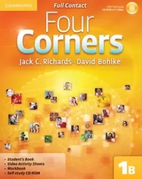 Image of Four Corners Level 1 Full Contact B with Self-study-ROM by Jack C. Richards