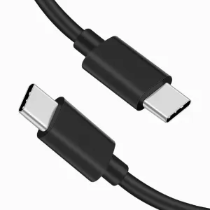 image of 1m Black USB 2.0 to USB C Cable 60W