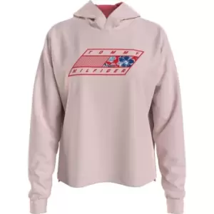 Image of Tommy Sport Two Tone Hoodie - White