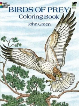 Image of Birds of Prey Coloring Book by John Green Book