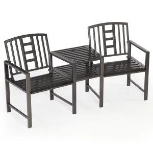 Image of Greenhurst Hartlebury Duo Garden Bench and Table