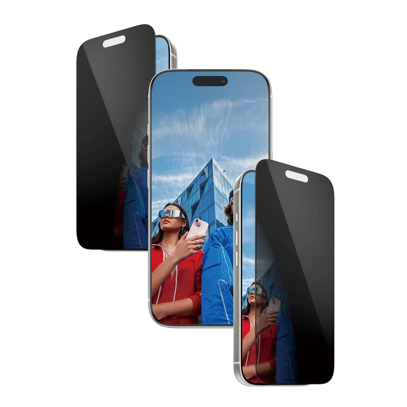 Image of PanzerGlass PanzerGlass 2-Way Privacy Screen Protector iPhone 17 Pro UltraWide Fit w. EasyAligner PG25586
