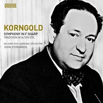 image of Erich Wolfgang Korngold - Korngold: Symphony in F Sharp/Tanzchen Im Alten Stil CD